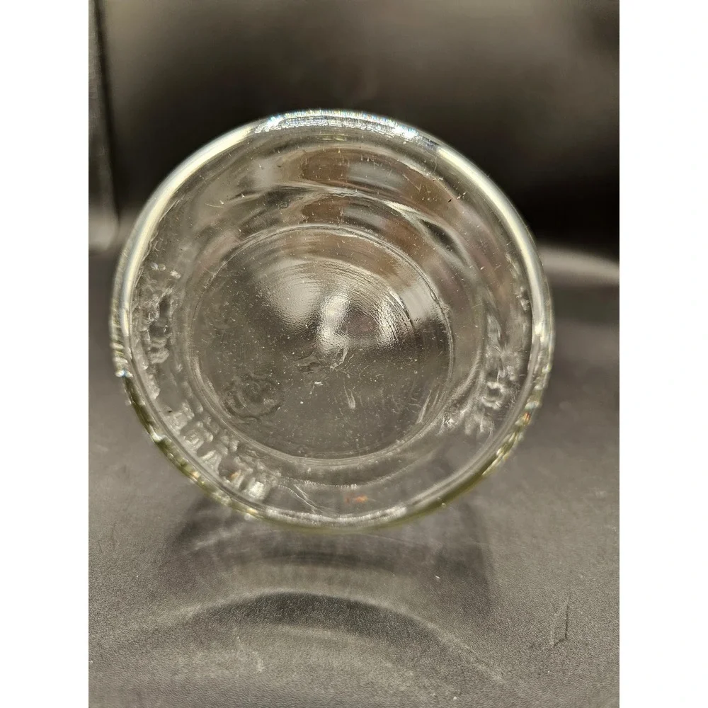 Vintage Presto Supreme Mason Jar Owens-Illinois Glass Clear Canning Jar 7 Inch